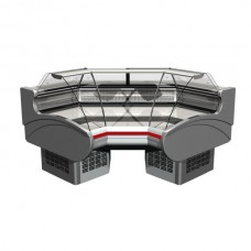 Витрина холодильная Эллада УВ 90 б/у (с подтоварником) (2360x1305x1190) ICEBERG