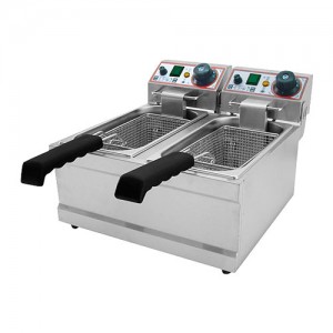 Фритюрница FB 4+4 б/у (430x390x275) BECKERS