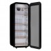 Холодильник для косметики и напитков MD105-Black (400x450x1228) MEYVEL