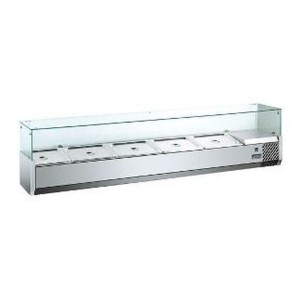Витрина холодильная HKN-VRX1200/330 (1200x335x435) HURAKAN