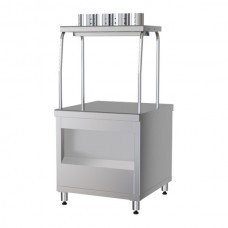 Прилавок для столовых приборов ППС6 (630x675x1245) МХМ