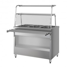 Прилавок мармит ПМВЭ11 (1120x705x870) МХМ