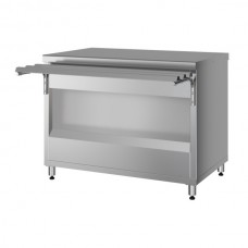 Прилавок нейтральный ПН11 (без полок) (1120x705x870) МХМ