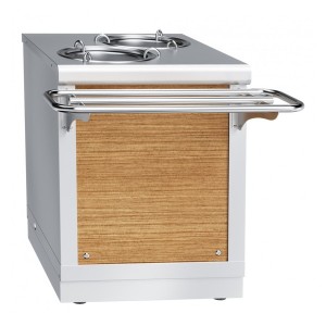 Прилавок для подогрева тарелок ПТЭ-70Х-80 (630x1016x897) ABAT