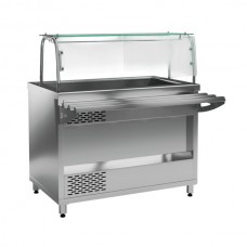 Витрина прилавок ПВХЭ11В (1120x1030x1244) МХМ