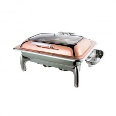 Чафинг-диш CP-CHD016RG (розовое золото) (440x580x305) CRAZY PAN