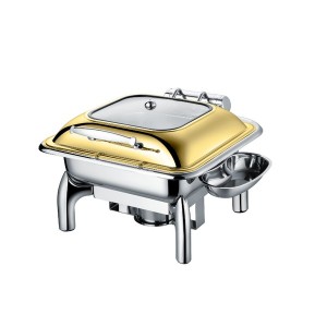 Чафинг-диш CP-CHD017T (титан) (450x475x425) CRAZY PAN