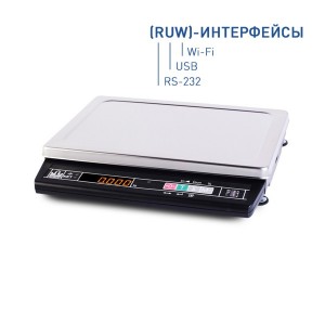 Весы фасовочные МК-15.2-А21(RUW) RS-232 USB (345x310x56) MASSA-K